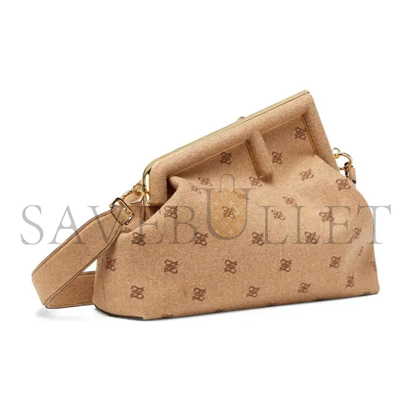 FENDI FIRST MEDIUM KARLIGRAPHY BAG 8BP127AHNGF0J2D (32.5*23.5*15cm)